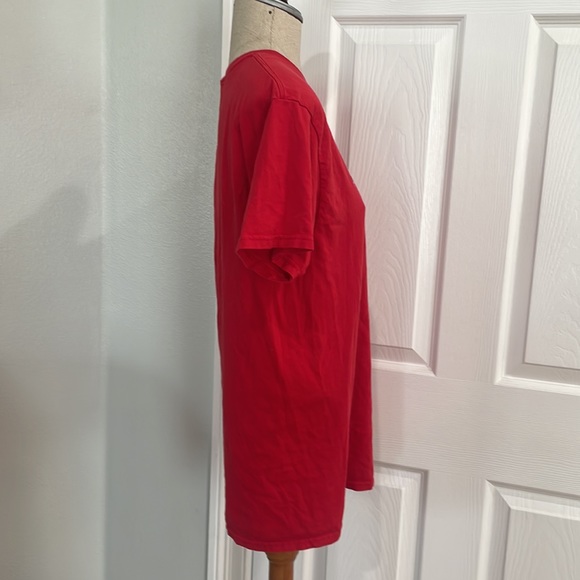 U of M T-shirt Ole Miss rebels football Russell university of Mississippi red M - Picture 2 of 7